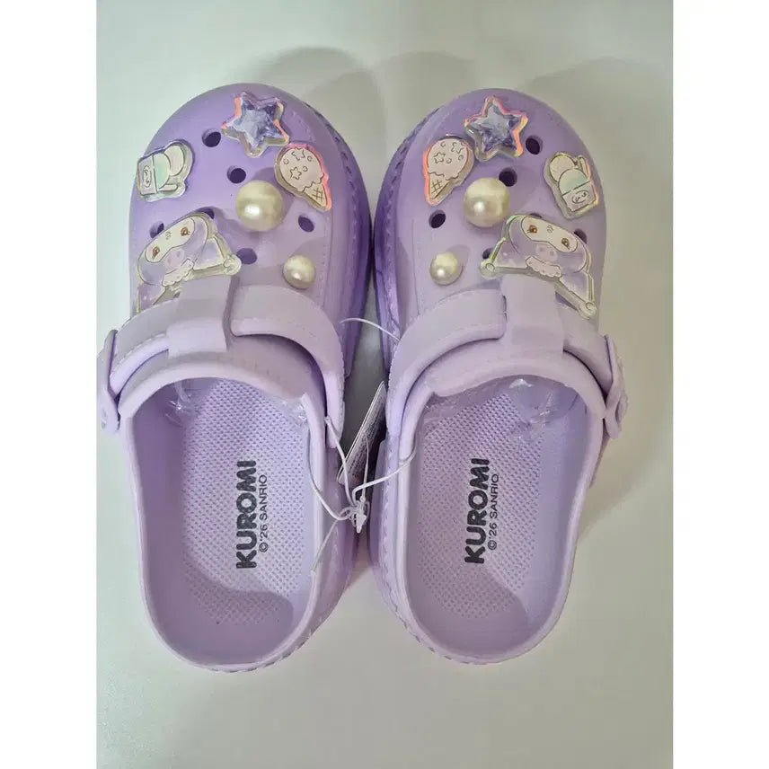 [BUNJANG] Sanrio Kuromi Gradient Crocs (230mm) / [산리오] 쿠로미 그라데이션 키높이 크록스 (230mm)