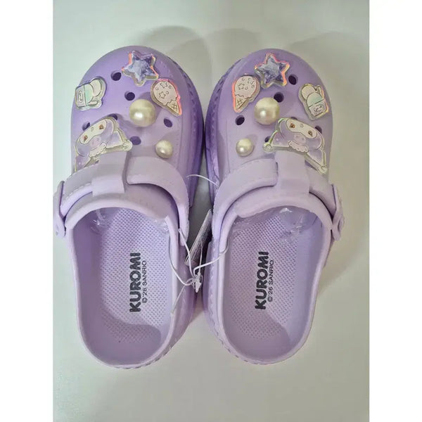 [BUNJANG] Sanrio Kuromi Gradient Crocs (230mm) / [산리오] 쿠로미 그라데이션 키높이 크록스 (230mm)