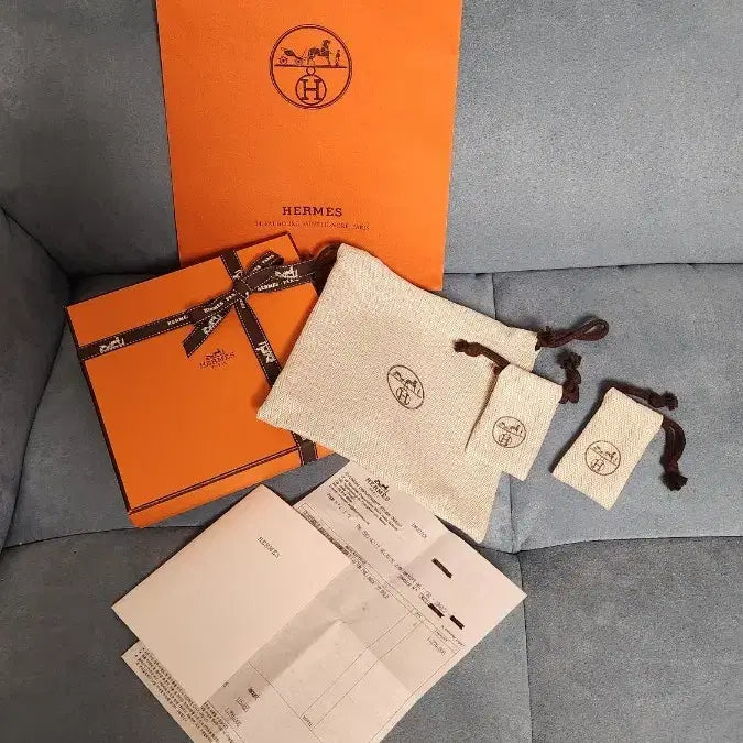 [BUNJANG] Hermès Kelly 18 Epsom Gold Palladium Belt Box Set / 6-2)에르메스벨트박스 켈리18 엡송골드 팔라듐벨트박스풀셋
