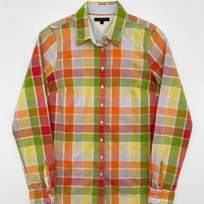 [BUNJANG] Tommy Hilfiger Men's Vintage Check Shirt / 남성95/ 타미힐피거 체크 셔츠 빈티지킹