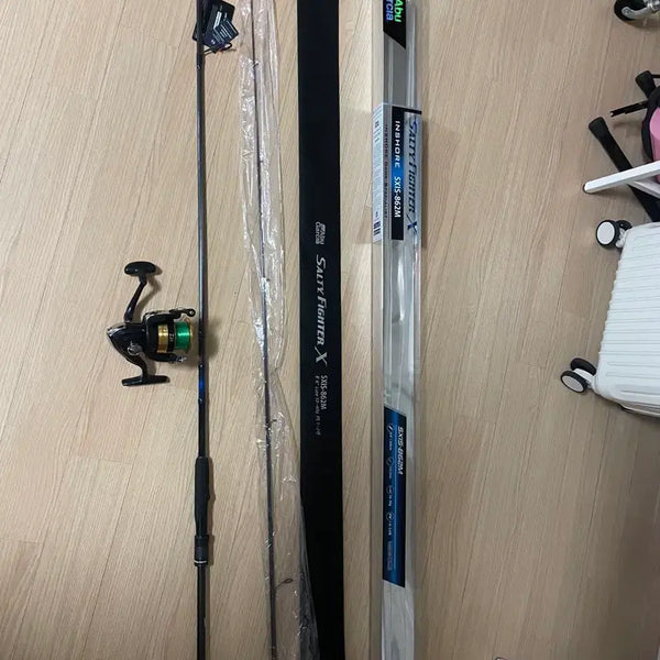 [BUNJANG] Abu Garcia Saltfighter X SXIS-862M Fishing Rod & Daiwa Reel Set / 아부 가르시아 솔티 파이터X SXIS-862M 낚시대 다이와 릴 세트