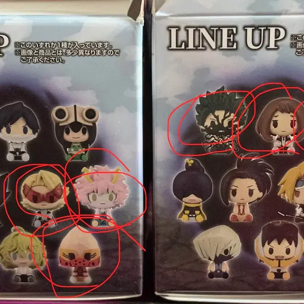 [BUNJANG] My Hero Academia Ichiban Shoji Chokonokko Figure Set (8 Types) / 히로아카 나히아 제일복권 F G 초코노코 8종 일괄