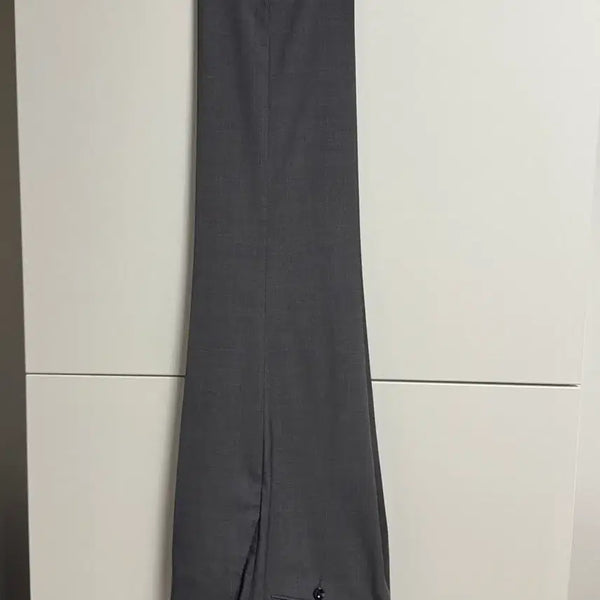 [BUNJANG] Germano Dark Grey Wool Dress Pants / 제르마노 다크 그레이 정장 바지