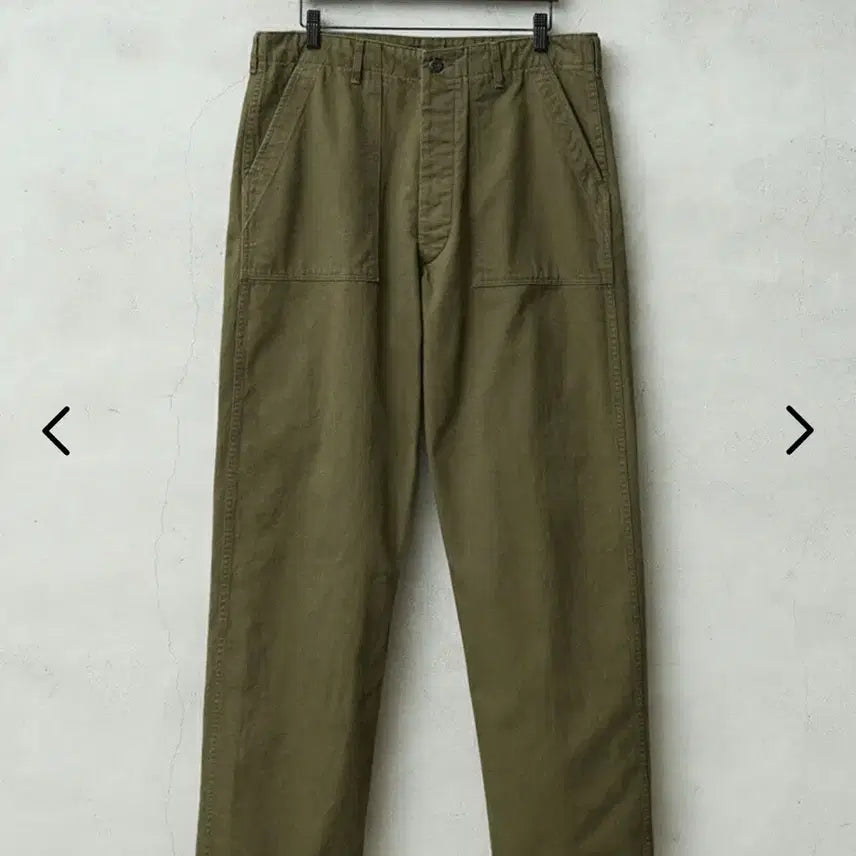 [BUNJANG] OrSlow Herringbone Vintage Fit Fatigue Pants / 오어슬로우 헤링본 빈티지 핏 퍼티그 팬츠 03-V5002-76(3,새상품)