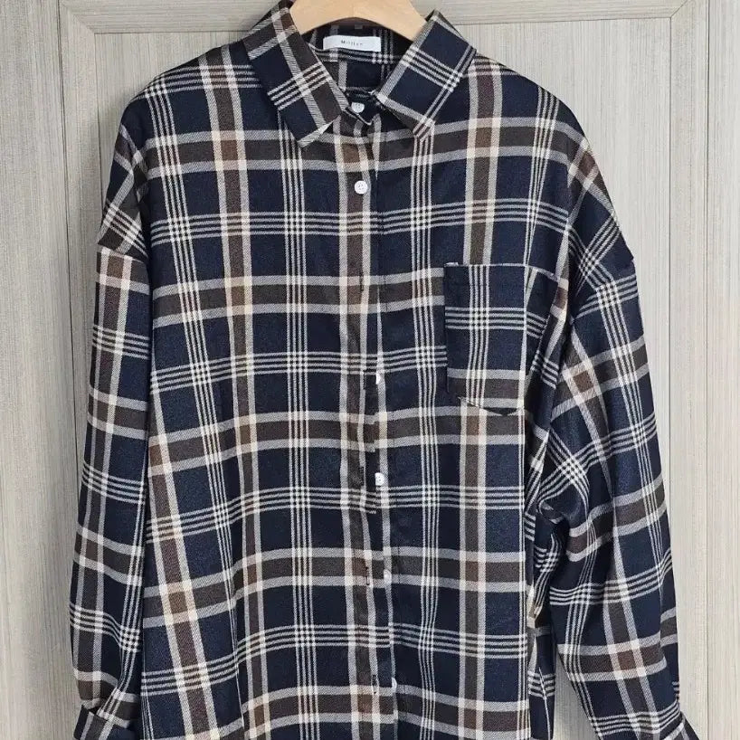 [BUNJANG] Checkered Oversized Flannel Shirt / 체크남방 오버핏