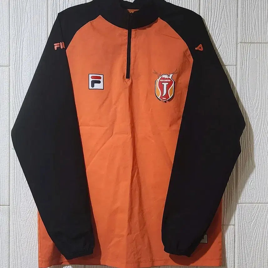 [BUNJANG] Fila Jeju United Player Issued Shell Top Windbreaker Jacket / 휠라 제주유나이티드 선수지급용 쉘탑#바람막이