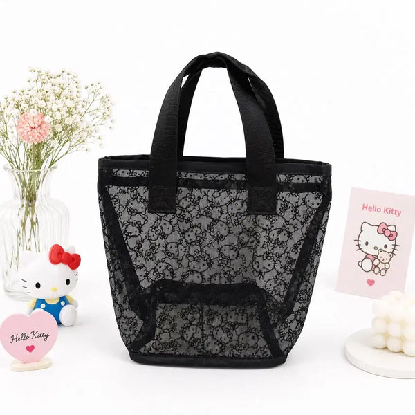 [BUNJANG] Hello Kitty Mesh Tote Bag / 헬로키티 메쉬가방