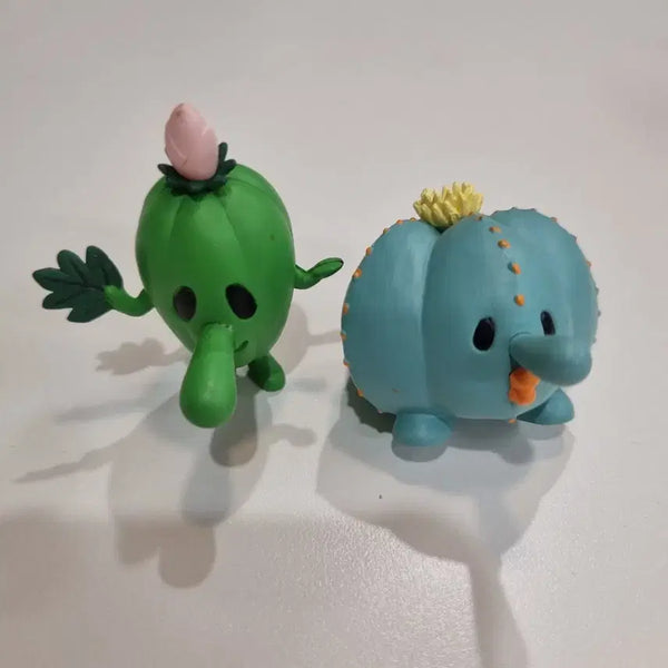 [BUNJANG] Cactus Figurine Set (2 pieces) / 선인장 피규어 2개 세트