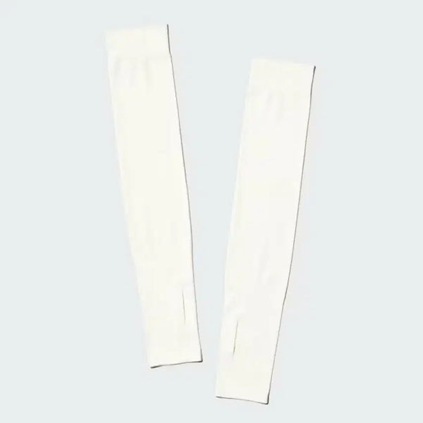 [BUNJANG] Uniqlo UV Protection Seamless Arm Cover White L (Set of 2) / 유니클로 UV PROTECTION심리스암커버 화이트 L사이즈 총 2개