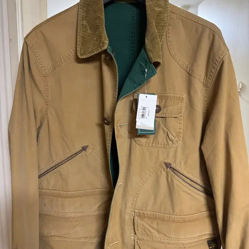 [BUNJANG] Polo Country Reversible Mohawk Hunting Jacket (L) / 폴로컨트리 리버시블 모호크 헌팅자켓(L, 새상품)