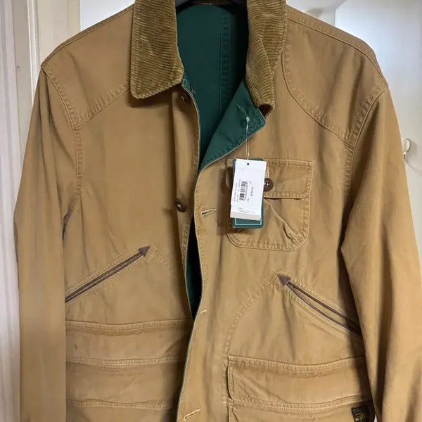 [BUNJANG] Polo Country Reversible Mohawk Hunting Jacket (L) / 폴로컨트리 리버시블 모호크 헌팅자켓(L, 새상품)
