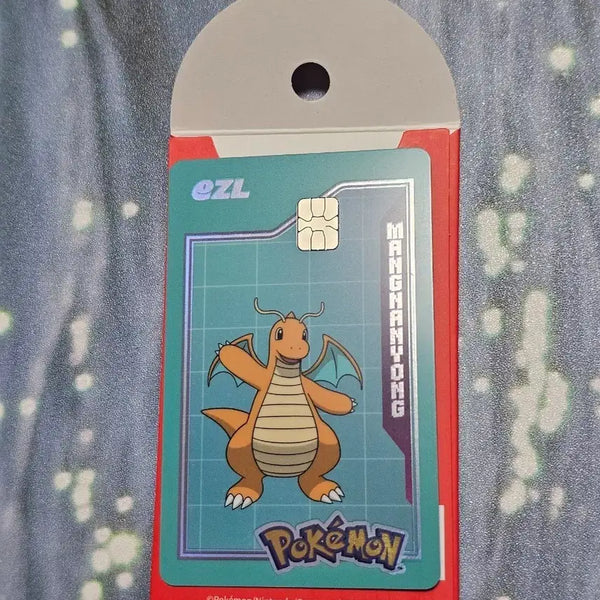 [BUNJANG] Pokemon Izzle Dragonite Transit Card / 포켓몬 이즐 교통카드 망나뇽 판매합니다.