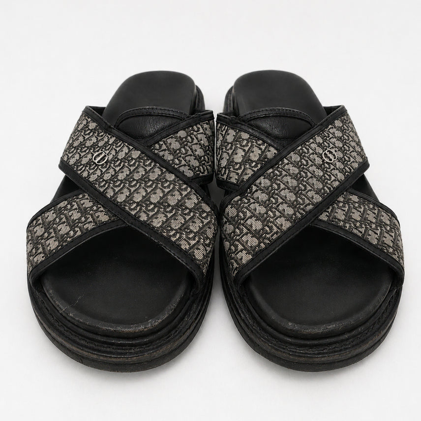 [BUNJANG] Dior Oblique Sandals Slippers 3SA093ZGM / [ 중고O ] 디올 샌들 오블리크 슬리퍼 3SA093ZGM ( 정품감정O )