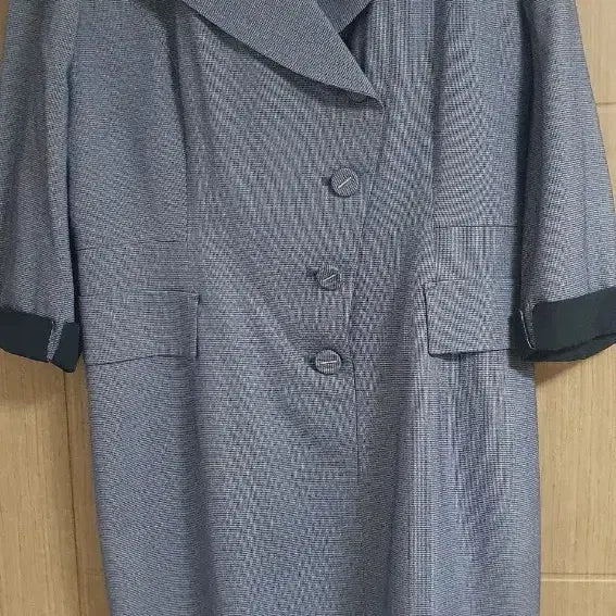 [BUNJANG] KL Plaid Pattern Midi Dress / KL 원피스 격자무늬 패턴