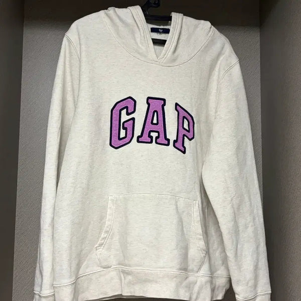 [BUNJANG] GAP Vintage Sweatshirt Ivory / 갭 후드티 아이보리 빈티지 코모 와걸 카메 스즈코 카라하나