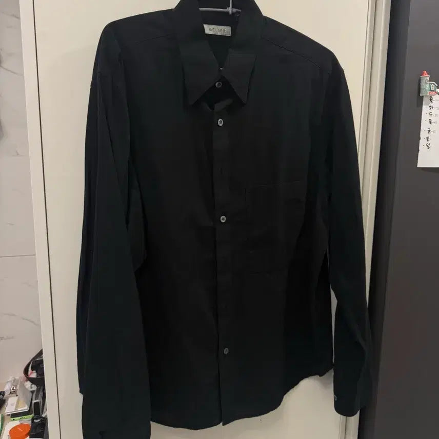 [BUNJANG] Bellier City Compact Shirt Black / 벨리에 시티 컴펙트 셔츠 블랙
