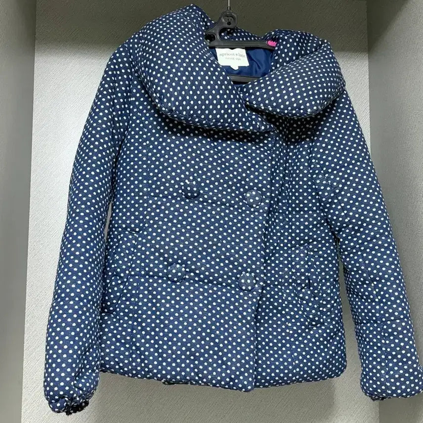 [BUNJANG] Vintage Polka Dot Padded Cotton Coat - Comode Wagul Kameda Suzuko Kamomesanjo / 빈티지 도트 패딩 솜옷 코모 와걸 카메 카라하나 스즈코 카모메산장