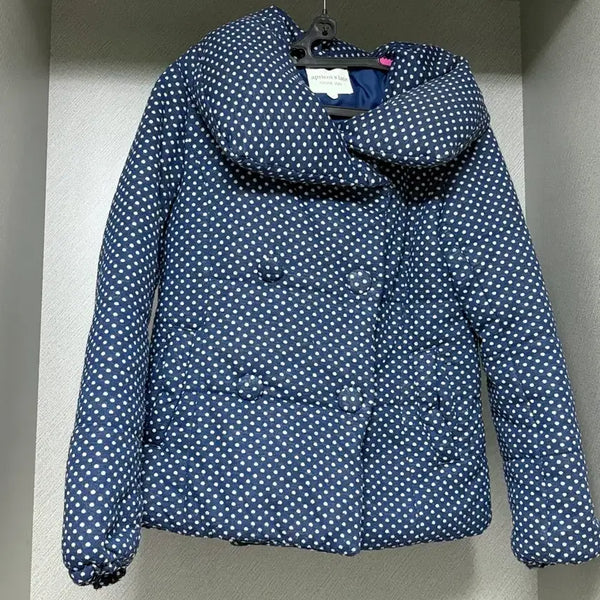 [BUNJANG] Vintage Polka Dot Padded Cotton Coat - Comode Wagul Kameda Suzuko Kamomesanjo / 빈티지 도트 패딩 솜옷 코모 와걸 카메 카라하나 스즈코 카모메산장