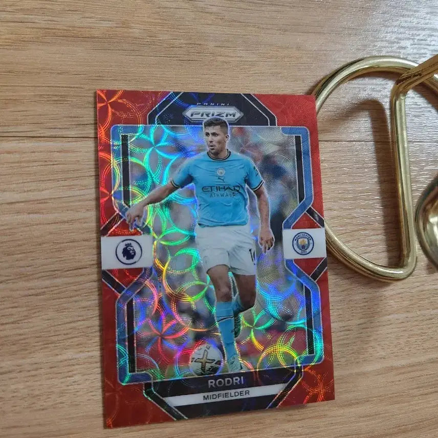 [BUNJANG] 22-23 Panini Prism Rodri Manchester City Limited Edition Soccer Card #30 / 22-23파니니 프리즘 30한정 맨체스터시티 로드리 축구카드