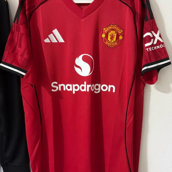 [BUNJANG] Manchester United 25/26 Home Replica Jersey with Amrabat (Amad Diallo) Marking - Size L/XL / 25/26 맨체스터 유나이티드 음뵈모 마킹 홈 레플리카