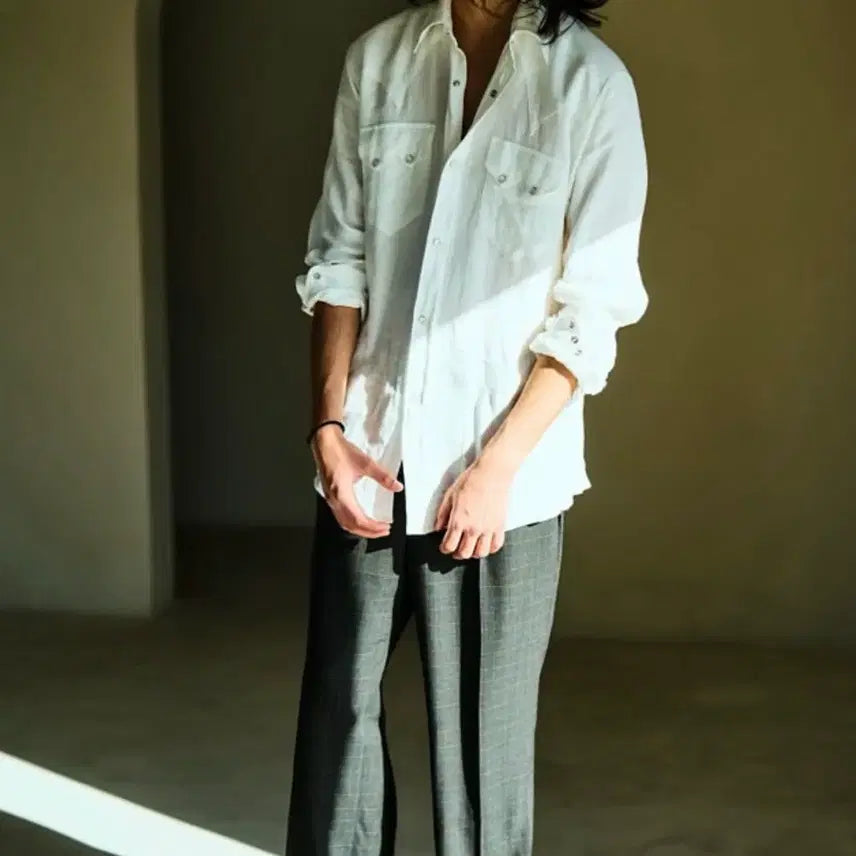[BUNJANG] MAATEE&SONS Western Denim Shirt / (2)MAATEE&SONS 웨스턴 데님 셔츠