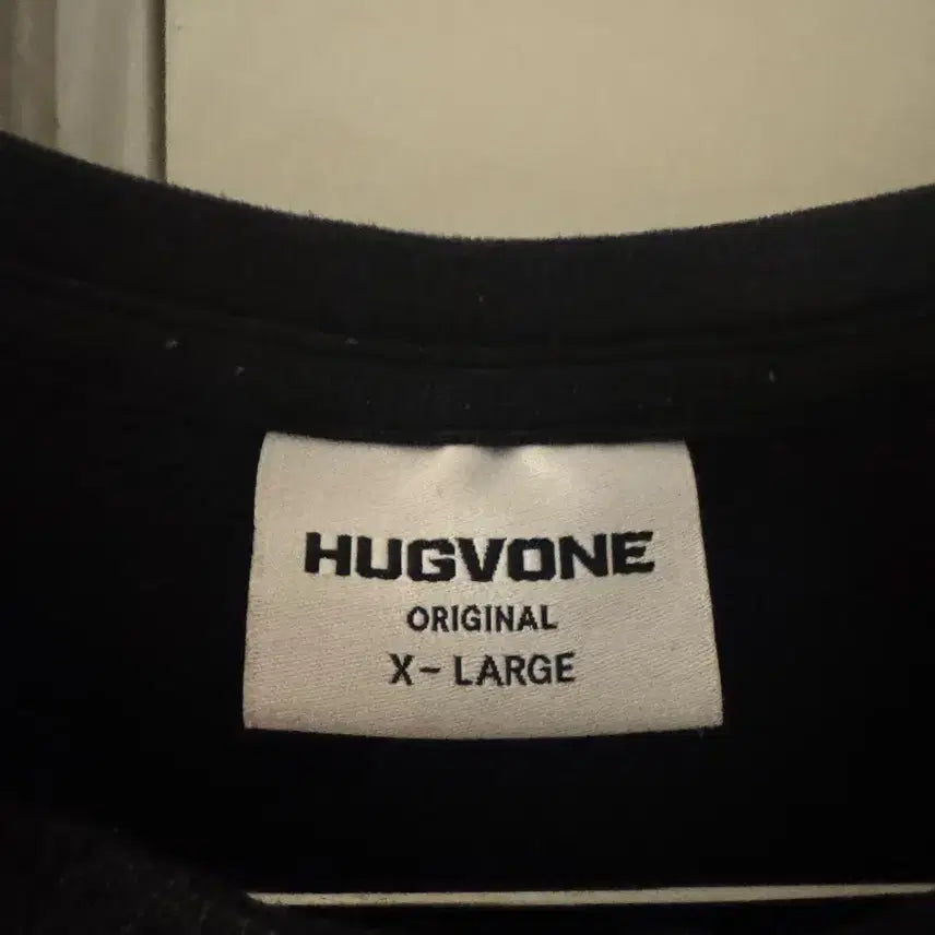 [BUNJANG] Hugbon Original XL Black T-Shirt / 허그본 오리지널 XL 블랙 반팔