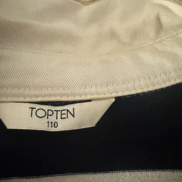 [BUNJANG] TOPTEN 110 Size Navy Long Sleeve Polo T-Shirt / 탑텐 110 사이즈 카라