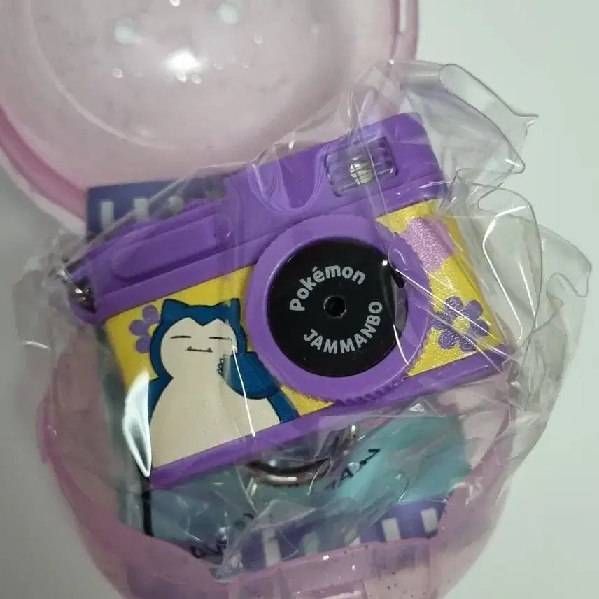 [BUNJANG] Pokemon Pop-up Camera Keyring - Snorlax (Sealed) / [미개봉] 포켓몬 팝업 카메라 키링 - 잠만보