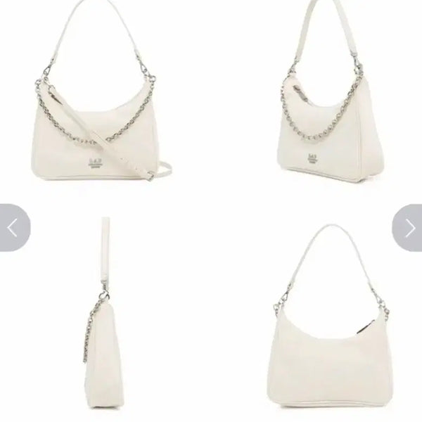 [BUNJANG] RARE Amanda Chain Shoulder Bag Ivory / 랩 아만다 체인숄더백 아이보리(랩수토)