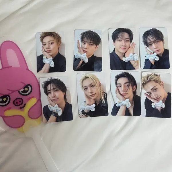 [BUNJANG] Stray Kids SKZOO Run It Concert Admission Gift Photocard Set + Dwaekki Fan / 스트레이키즈 스키즈 런잇 콘서트 입장기프트 포토카드 세트 돼끼부채