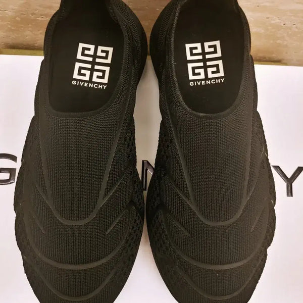 [BUNJANG] Givenchy Black Leather Sneakers (New) / 지방시 스니커즈 블랙 정품(새상품)