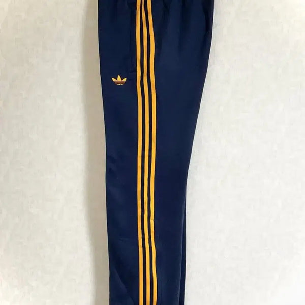 [BUNJANG] Adidas Track Pants Navy Orange Stripe / 아디다스 트랙팬츠 네이비