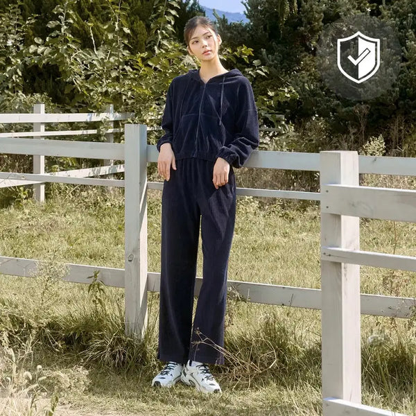 [BUNJANG] Xexymix 24FW Velour Corduroy Wide Pants (M) / 24FW XEXYMIX 미착용 벨로아 코듀로이 와이드팬츠
