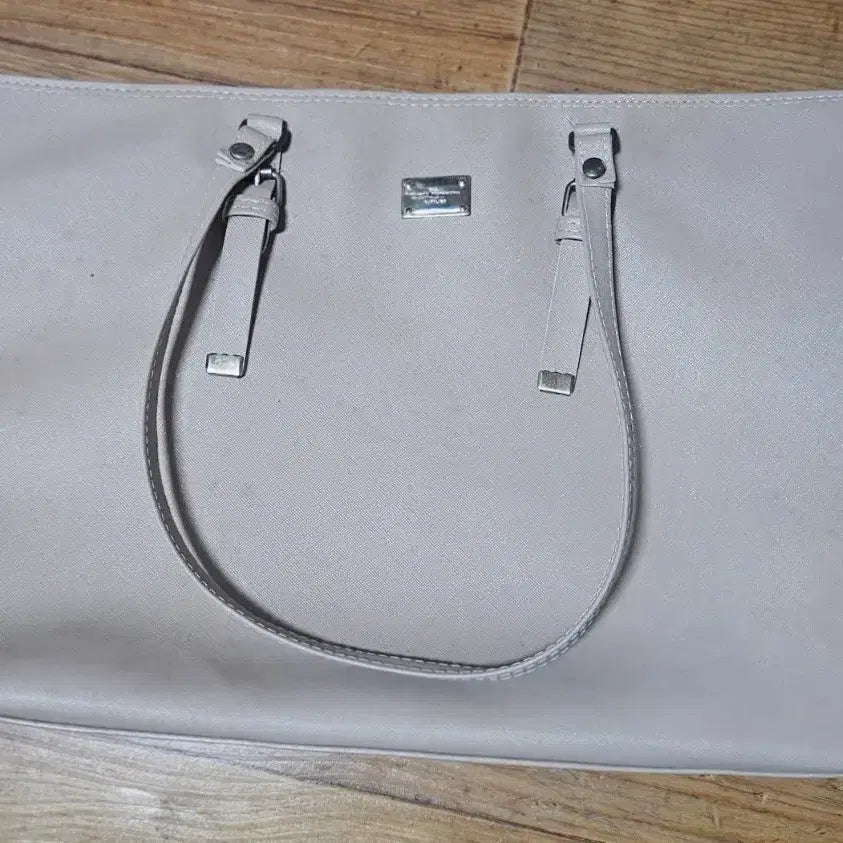 [BUNJANG] Pink Beige Shopper Bag / 핑크베이지 쇼퍼백 가방