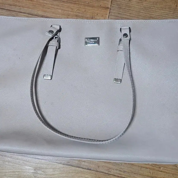 [BUNJANG] Pink Beige Shopper Bag / 핑크베이지 쇼퍼백 가방