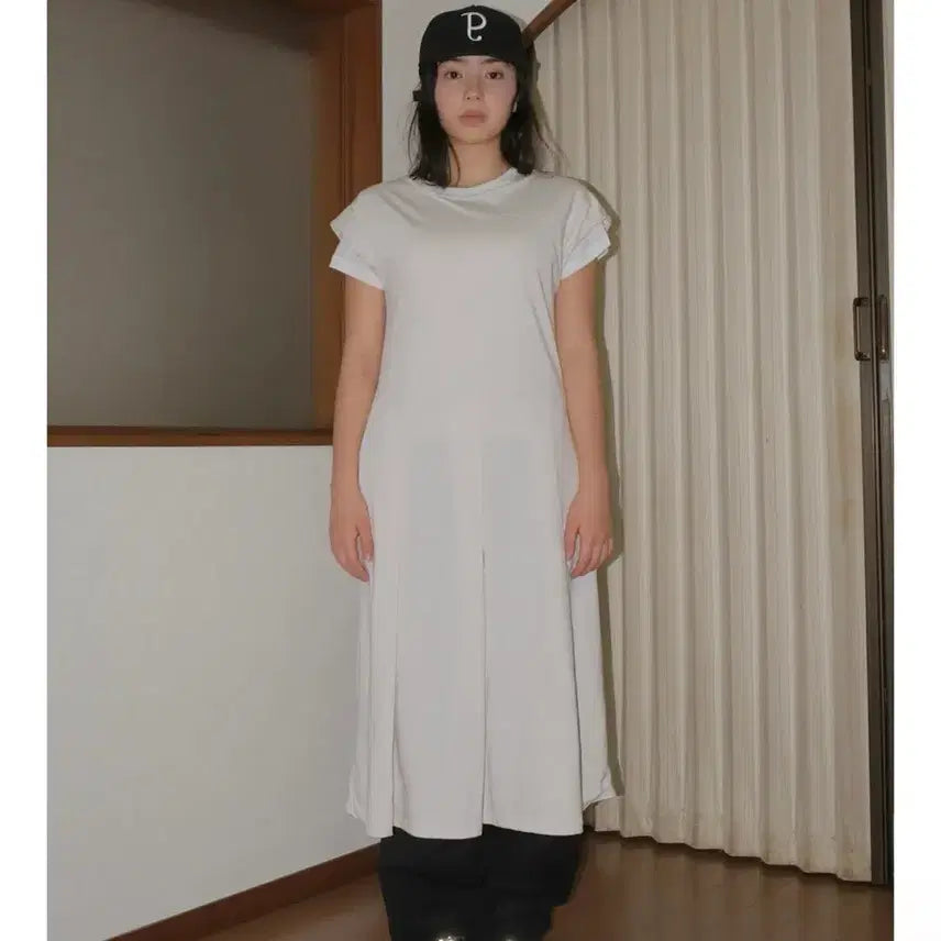 [BUNJANG] Pesto Pintuck Dress Dove / Pesto PINTUCK DRESS DOVE 페스토 핀턱 원피스 치마