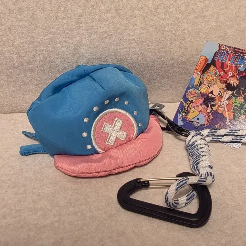 [BUNJANG] One Piece Chopper Hat Pouch Keychain Figure Doll / 새상품) 원피스 쵸파 모자 파우치 키링 피규어 인형 르피 조로 샹디 나미 우솝 상디