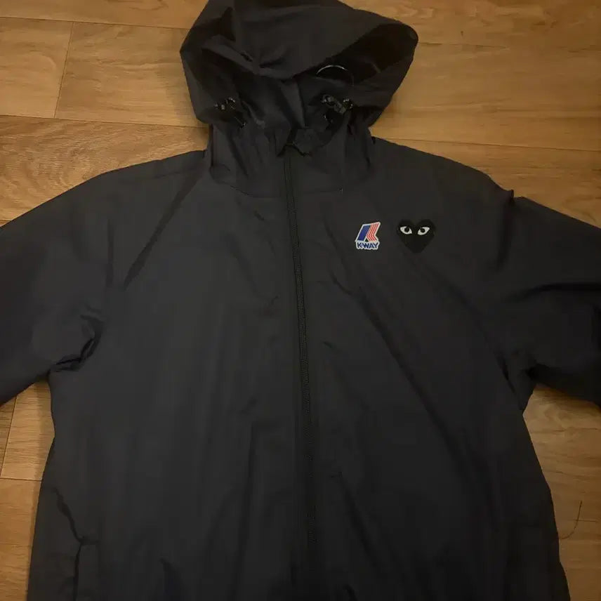 [BUNJANG] K-Way x Comme des Garçons Windbreaker Jacket XS / K-WAY 꼼데가르송 바람막이 XS