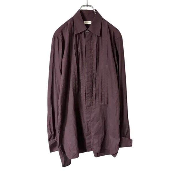 [BUNJANG] Dries Van Noten Pleated Dress Overshirt / 드리스 반노튼 플리츠 드레스 오버셔츠