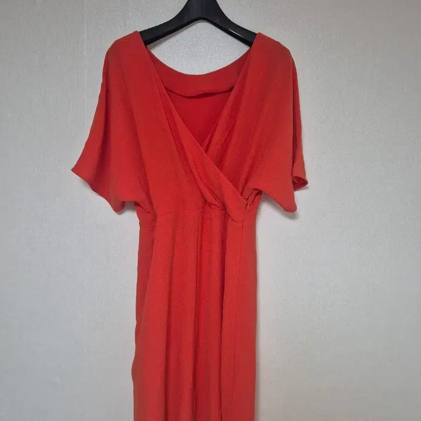 [BUNJANG] JIGOTT Dahong Wrap Dress / JIGOTT 지고트 다홍 랩 원피스