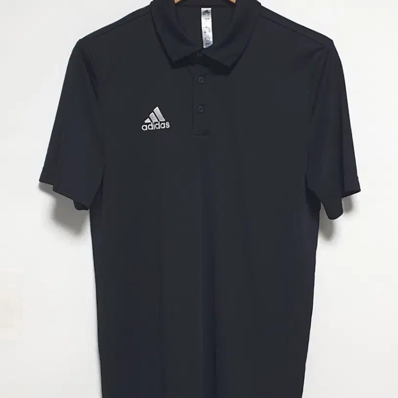 [BUNJANG] Adidas Aeroready Short Sleeve Polo Shirt Size 95 Black / 아디다스 에어로레디 기능성 반팔 카라티 95사이즈 블랙