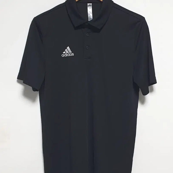 [BUNJANG] Adidas Aeroready Short Sleeve Polo Shirt Size 95 Black / 아디다스 에어로레디 기능성 반팔 카라티 95사이즈 블랙