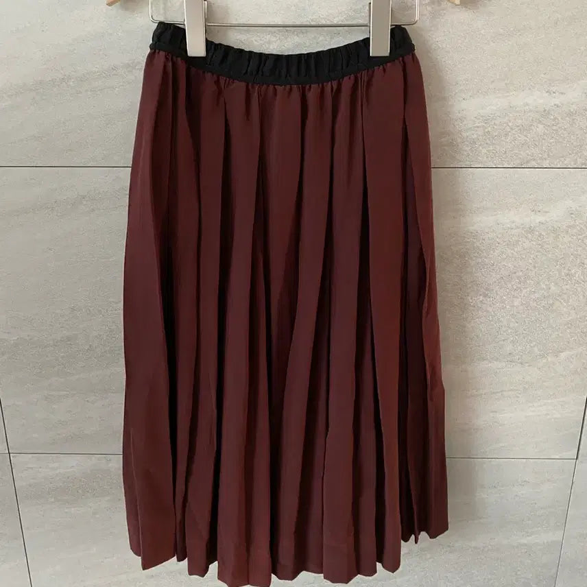 [BUNJANG] Marni Japan Silk Pleated Skirt / 마르니 재팬 실크 플리츠 스커트