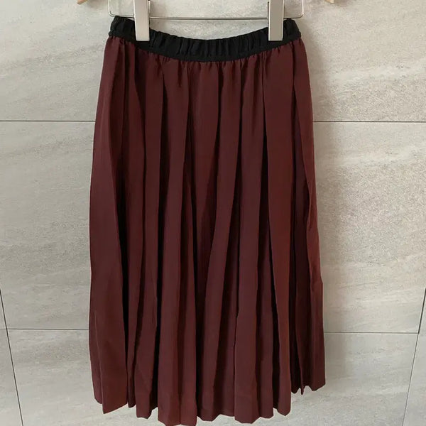 [BUNJANG] Marni Japan Silk Pleated Skirt / 마르니 재팬 실크 플리츠 스커트