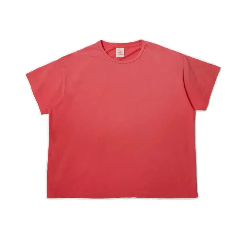 [BUNJANG] WACKOMARIA Blank Tee Red Size 3 / [3] 뤡코즈 블랭크 티 레드