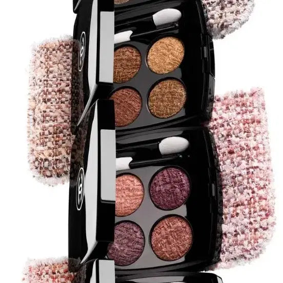 [BUNJANG] Chanel Les 4 Ombres Tweed Eyeshadow Palette 02 Tweed Pourpre / 샤넬 레 꺄트르 옹브르 트위드 - 아이섀도우 팔레트 02 트위드 뿌르뿌르