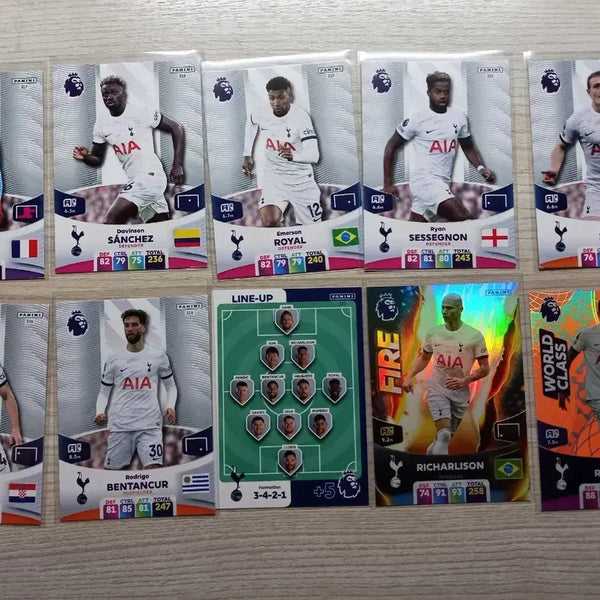[BUNJANG] Tottenham Hotspur FC Panini Cards Bundle Set / 파니니 토트넘