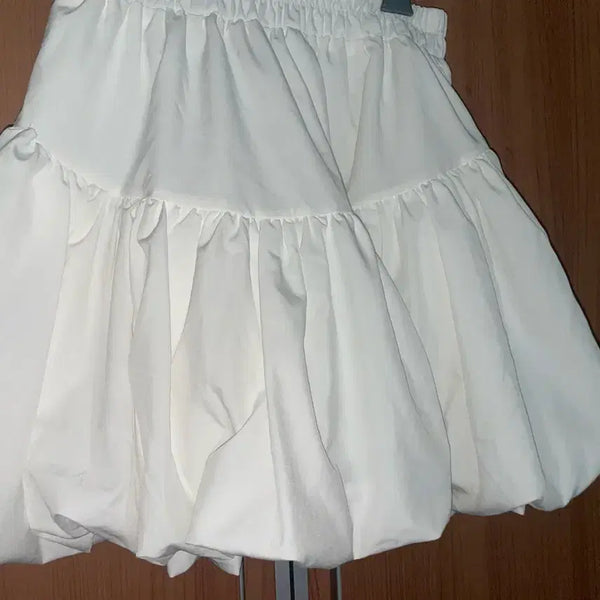 [BUNJANG] Balloon Skirt with Built-in Shorts / 벌룬 스커트 (속바지 ㅇ)