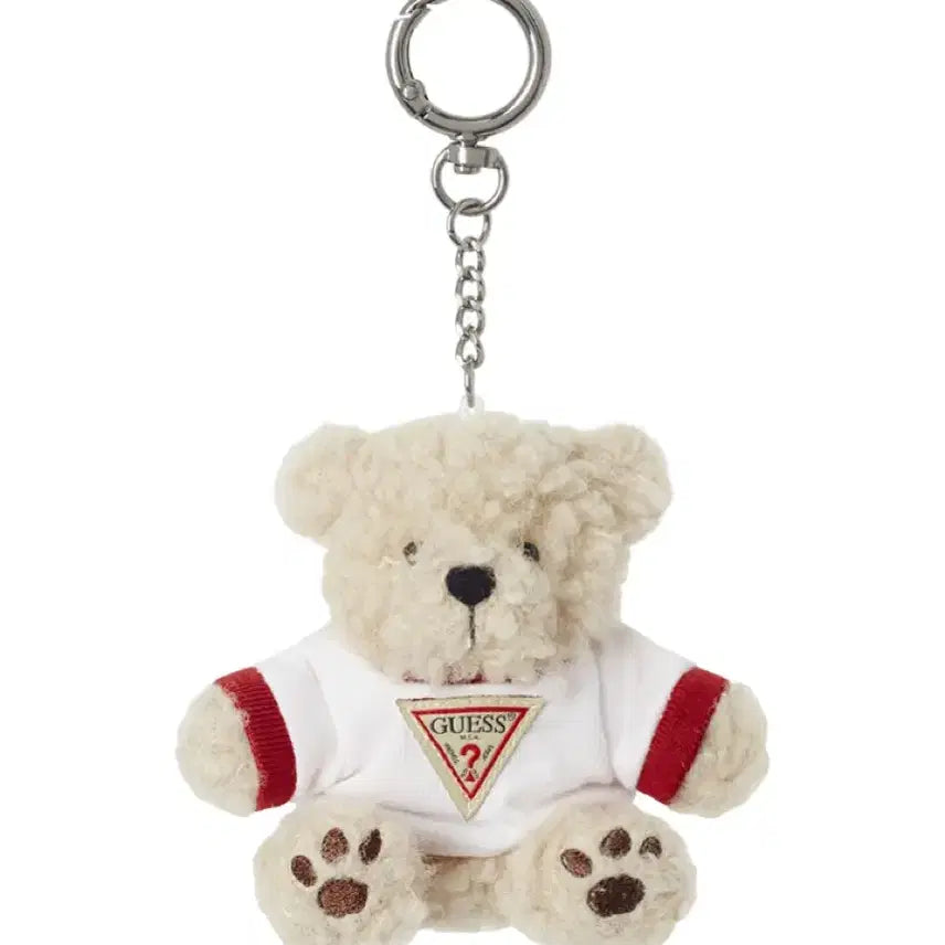[BUNJANG] Guess Ringer T Bear Keyring / 게스 링거티 곰돌이 키링