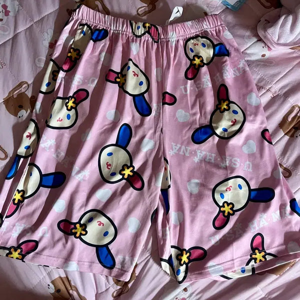 [BUNJANG] Sanrio Usahana Cooling Summer Shorts (Size L) / 산리오 우사하나 냉감 여름 반바지 L사이즈